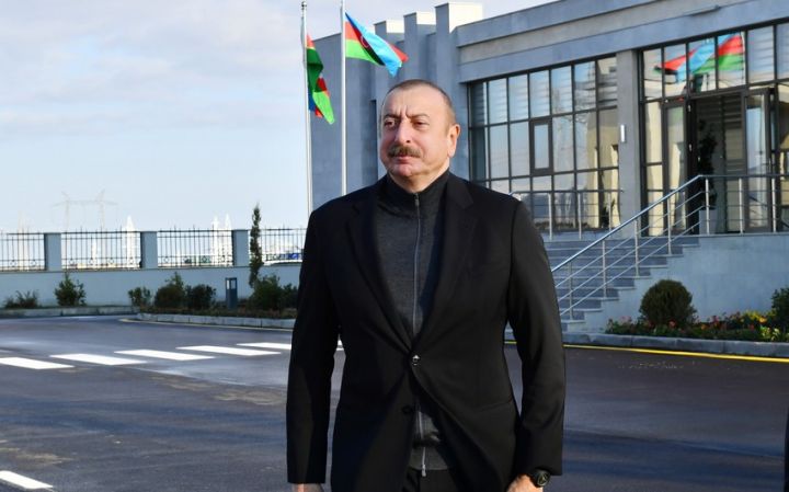 Prezident açılışda iştirak edib