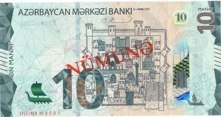 10 manatlıq yeniləndi - Üzərində Elman Rüstəmovun...