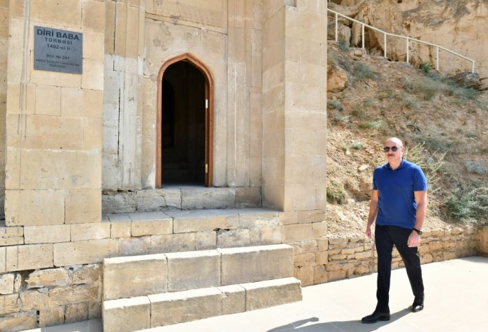“Diri Baba” türbəsində turizm infrastrukturu yaradılır