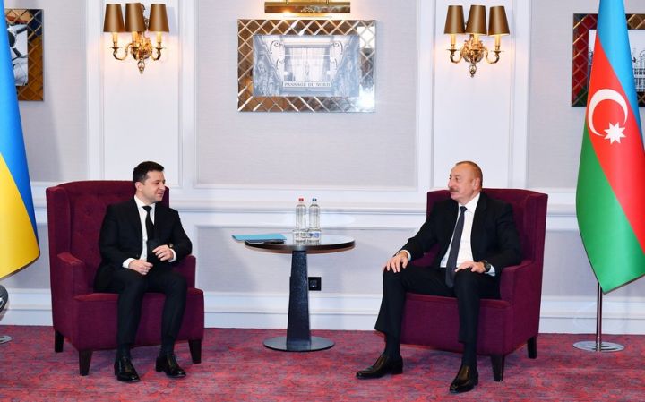Əliyev Zelenskiyə məktub ünvanlayıb