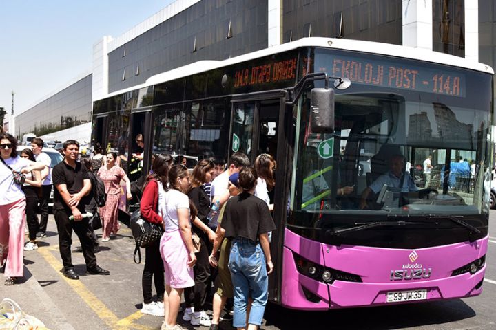 “Xaliq Faiqoğlu” marşrut xətləri üzrə avtobusları yeniləyir
