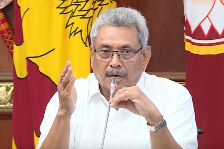 Şri-Lanka prezidenti ABŞ-ın ölkəsinə 20 milyon dollar göndərəcəyini bildirib