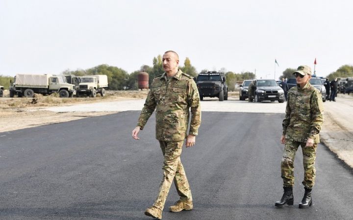 Prezident və birinci xanım Füzuli və Cəbrayıla səfər ediblər, təməlqoyma mərasimlərində iştirak ediblər
