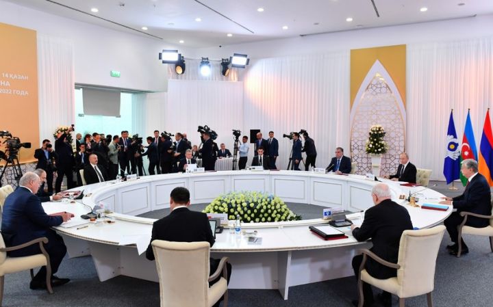 MDB Dövlət Başçıları Şurasının iclası keçirilir, Prezident İlham Əliyev iclasda iştirak edir