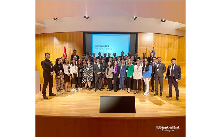Türkiyənin “Yapı Kredi A.Ş.” bankında Azərbaycan Banklar Assosiasiyası ilə təcrübə mübadiləsi aparılıb