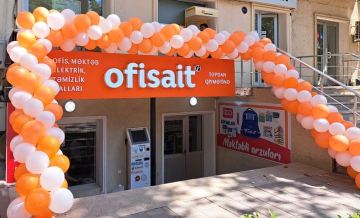 31-ci "Ofisait" mağazası açıldı