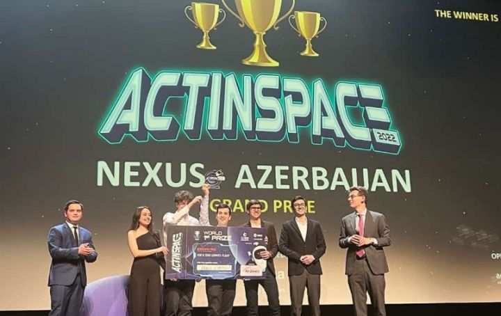 “NEXUS” komandası Fransada beynəlxalq hakatonun qalibi olub
