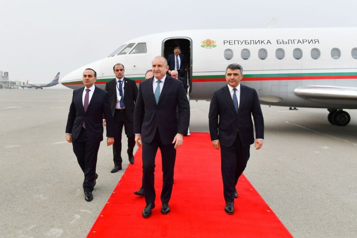 Bolqarıstan Prezidenti Azərbaycana gəldi