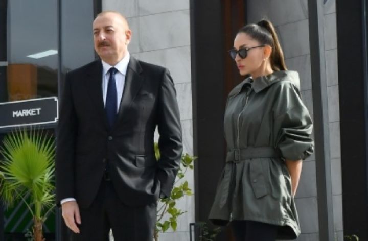 Prezident və birinci xanım İsmayıllıda açılışlarda iştirak ediblər