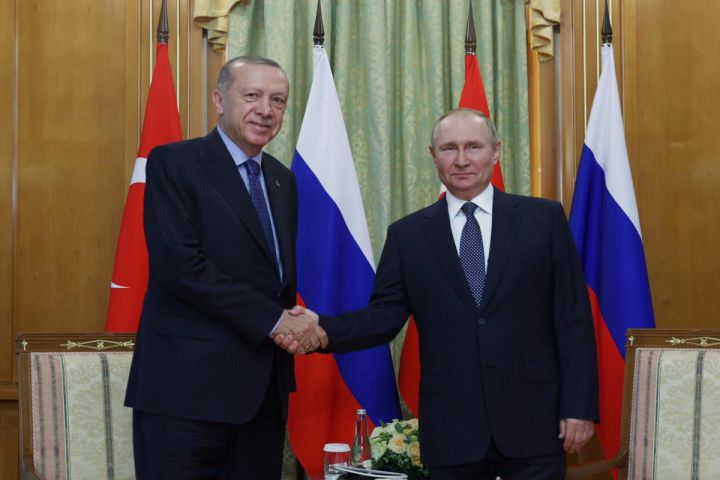 Ərdoğan Putinlə telefon danışığı aparıb
