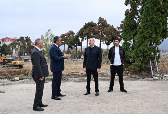 Xankəndidə Konqres Mərkəzi tikilir