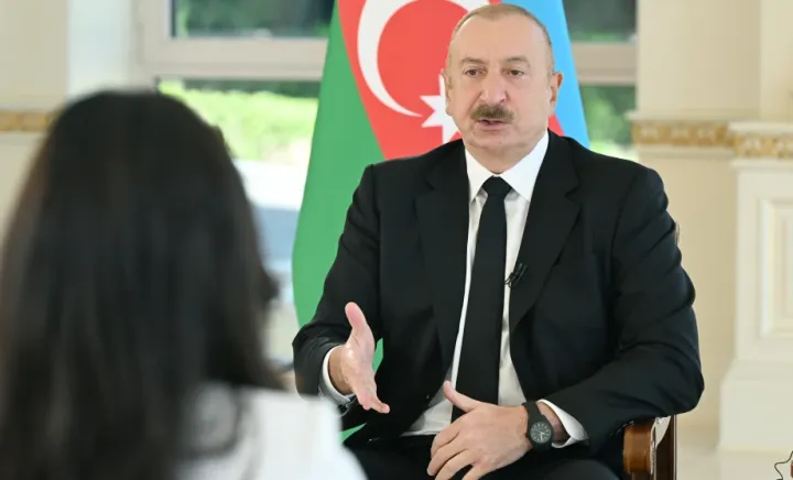 "Ermənistandadaxili siyasi dəyişiklik baş verərsə, bu, sülh prosesinə xələl gətirəcək?" sualına Prezidentdən cavab