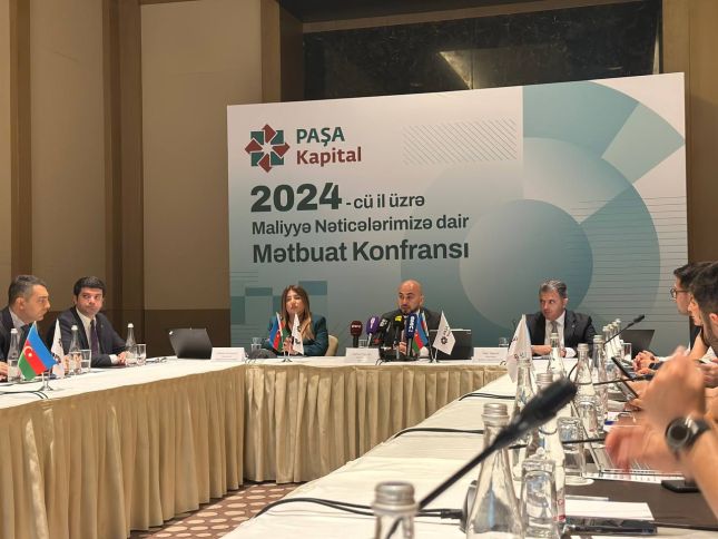 PAŞA Kapital 2024-cü il üzrə maliyyə nəticələrinə dair mətbuat konfransı keçirib