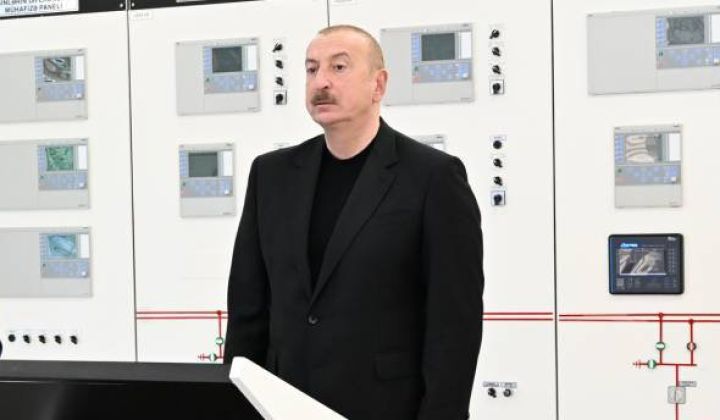 Azərbaycanın ən böyük elektrik stansiyası açıldı