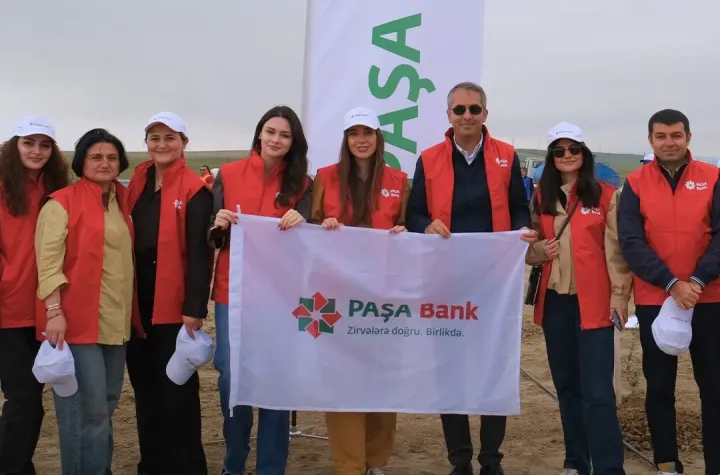 PAŞA Bank ağacəkmə aksiyasına qoşulub