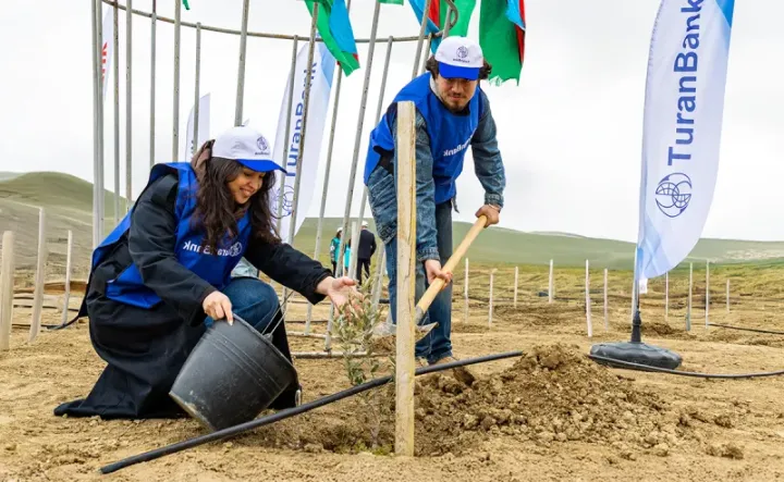 TuranBank-dan “Yaşıl gələcəyə” növbəti addım: 1 milyon ağac hədəfi