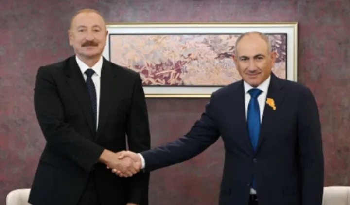 Əliyevin Paşinyan ilə görüşü keçirilir