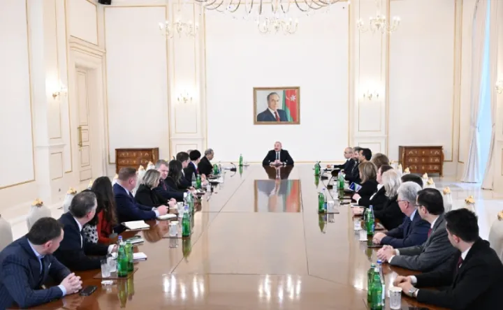 Prezident ABŞ Ticarət Palatasının nümayəndə heyətini qəbul edib