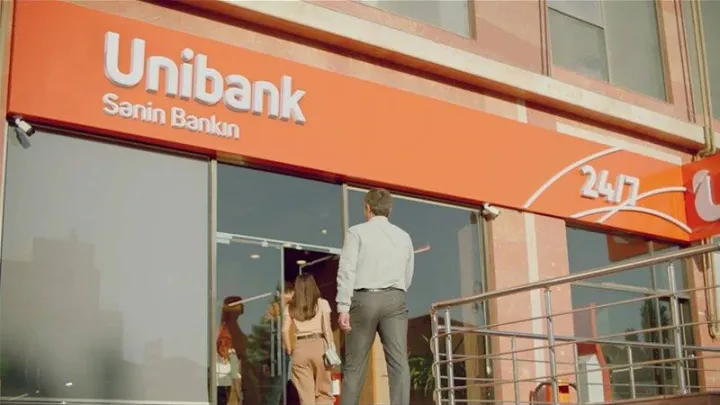 "Unibank"ın xalis mənfəəti 2,5 dəfə artdı – biznes kreditlərində 25 faizlik böyümə