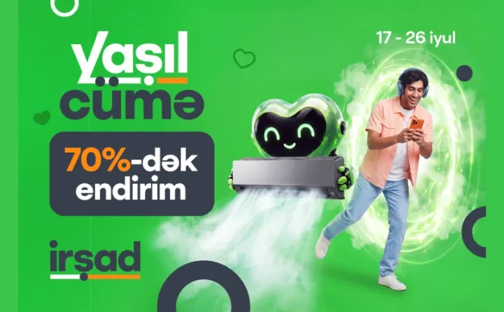Elektronika və məişət texnikasında 70%-dək endirim və sərfəli hissəli ödəniş imkanları