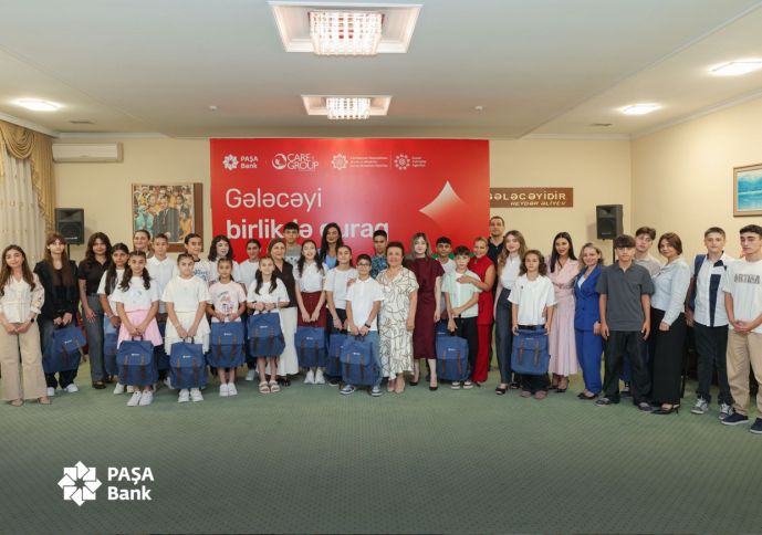 PAŞA Bank “Gələcəyi birlikdə quraq!” sosial layihəsinə start verib