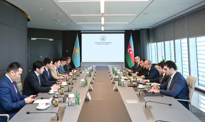 Azərbaycan Qazaxıstanın "Samruk-Kazyna"sond ilə yaşıl enerji layihələrinin birgə həyata keçirilməsini müzakirə edib