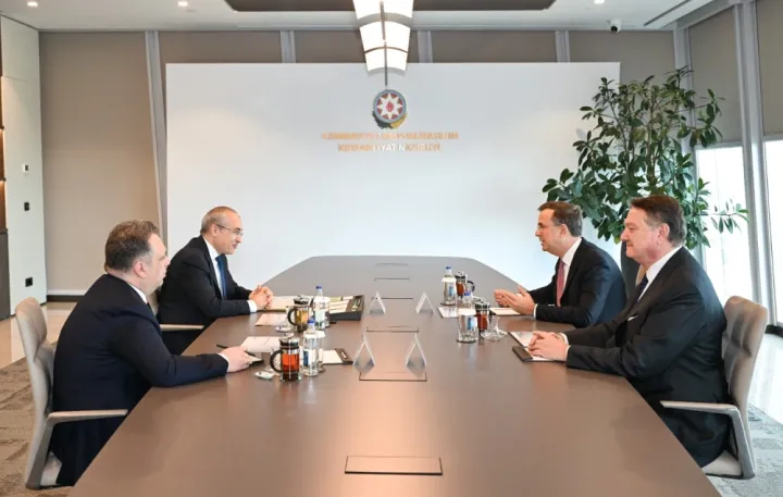 Mikayıl Cabbarov “Fiba Holdinq”in nümayəndələri ilə görüşüb, əməkdaşlıq müzakirə edilib