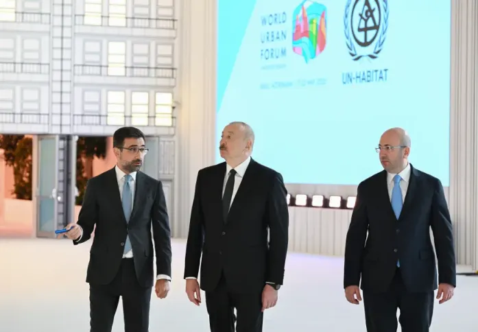 Prezident WUF13 ilə bağlı görülən işlərlə tanış olub