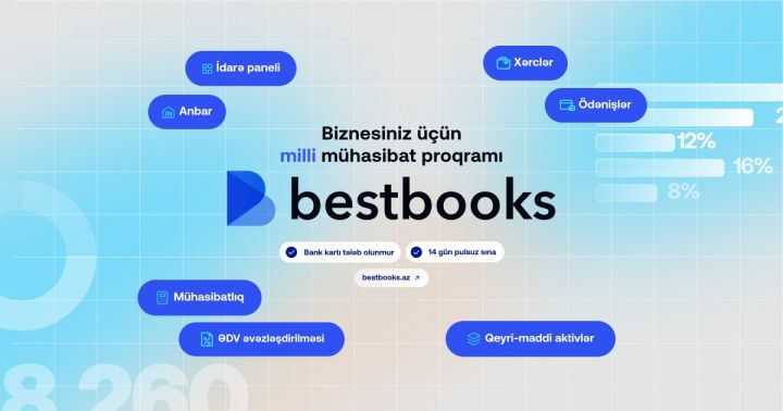 Azərbaycanda yeni mühasibat proqramı - Bestbooks istifadəyə verilib ®