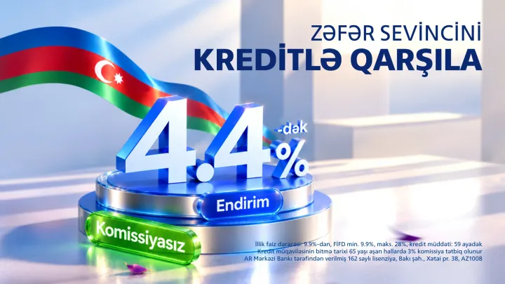 Bank VTB (Azərbaycan)-dan Zəfər Gününə özəl nağd kredit kampaniyası