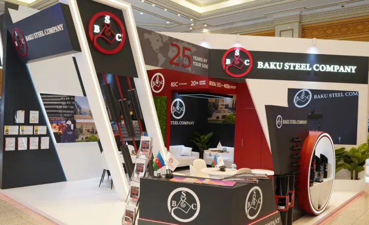 Baku Steel Company Türkmənistanda keçirilən sərgidə məhsul portfelini təqdim etdi