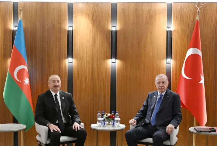 Əliyevin Ərdoğanla görüşü olub