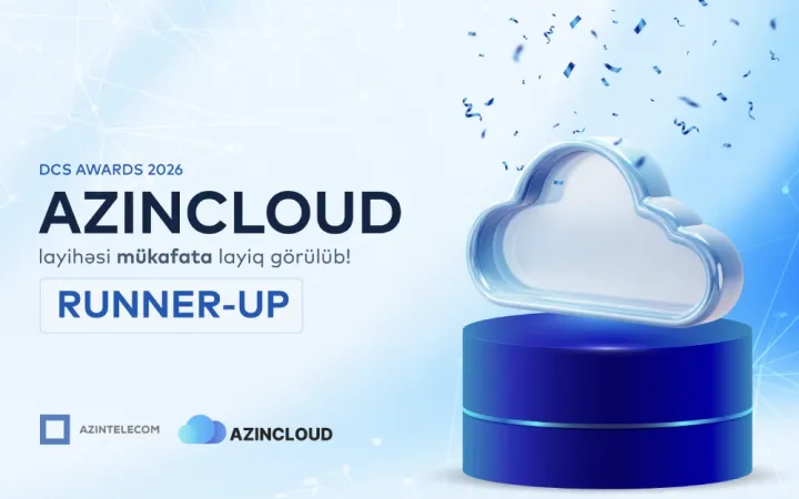 AzInTelecom bulud xidmətləri ilə növbəti beynəlxalq uğura imza atıb!