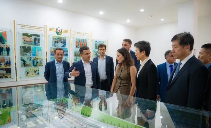 Şaanşi əyalətinin nəqliyyat və logistika sahəsi üzrə nümayəndə heyəti Abşeron Logistika Mərkəzini ziyarət edib