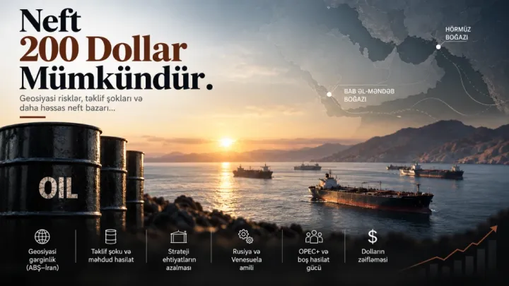 "Neftin qiymətinin 200 dollara yüksəlməsi mümkündür"