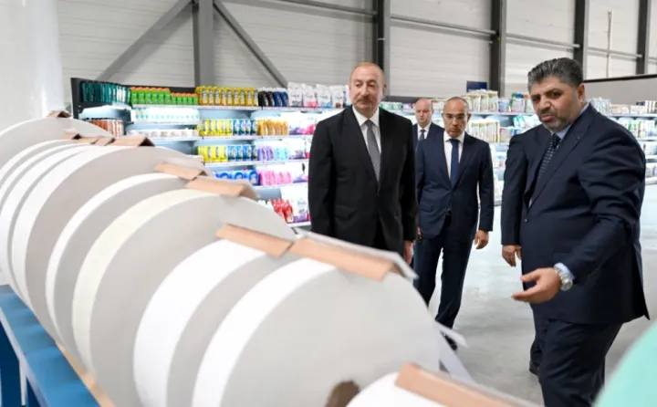Bakıda yeni kağız və gigiyenik məhsullar zavodu açıldı - 27 milyon manat sərmayə, 240 daimi iş yeri