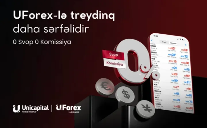 Komissiyasız və svopsuz treydinq: UForex-lə güzəştli şərtlərlə ticarət edin ®