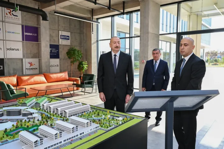 “SABAH.city” innovasiya şəhərciyinin birinci mərhələsinin açılışı olub