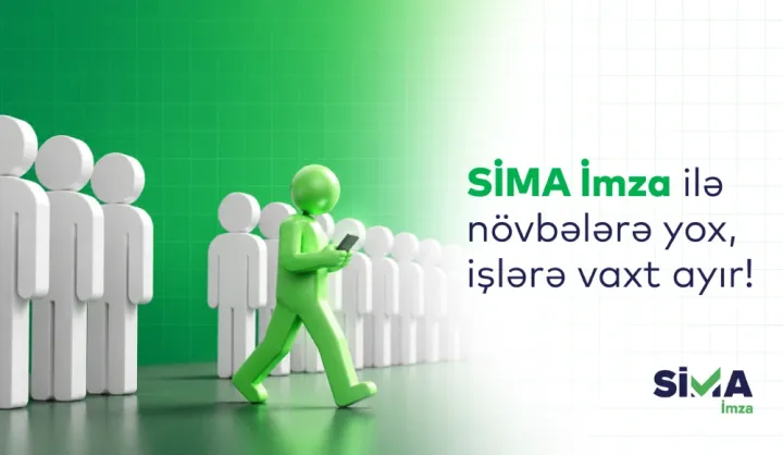 SİMA İmza ilə vergi hesabatlarını 6 ay pulsuz təqdim et!