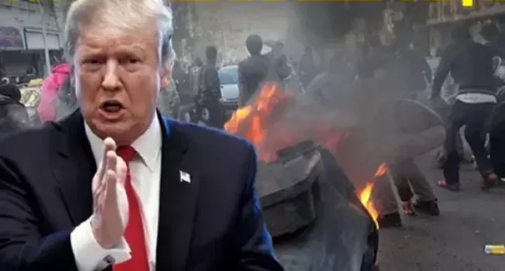 Tramp: “İranlı vətənpərvərlər, etirazlarınıza davam edin, dövlət qurumlarını ələ keçirin. Yardım yoldadır”